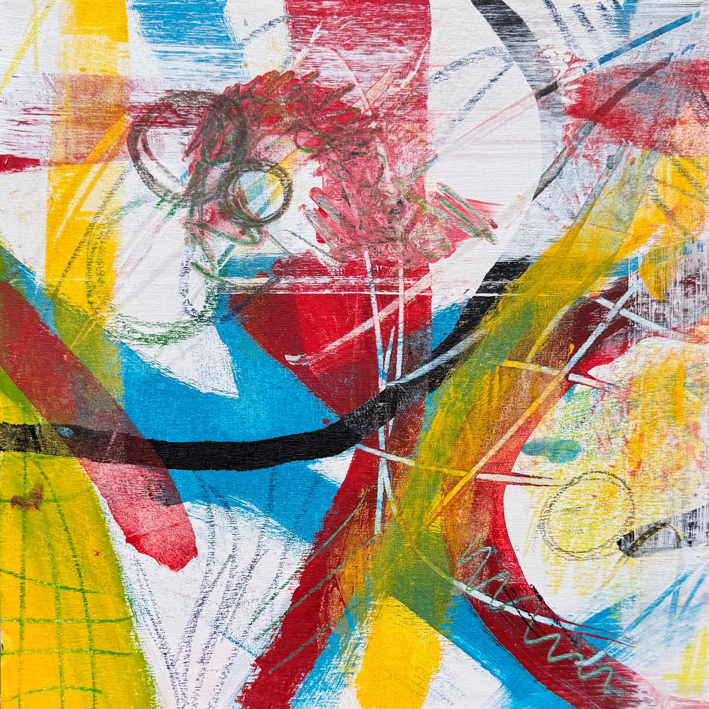 Comporta - 300 x 300 Acrylic on Board [Diptych - 2 Panels]