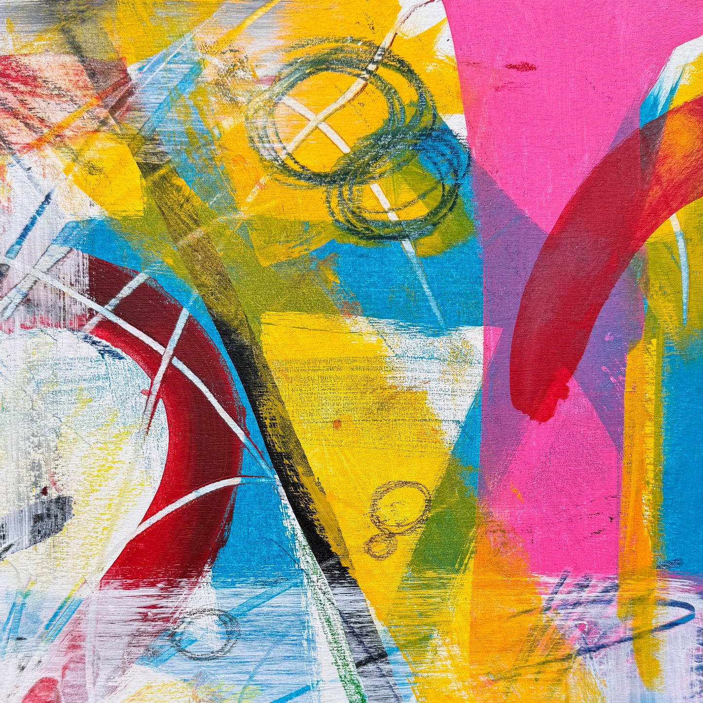 Comporta - 300 x 300 Acrylic on Board [Diptych - 2 Panels]