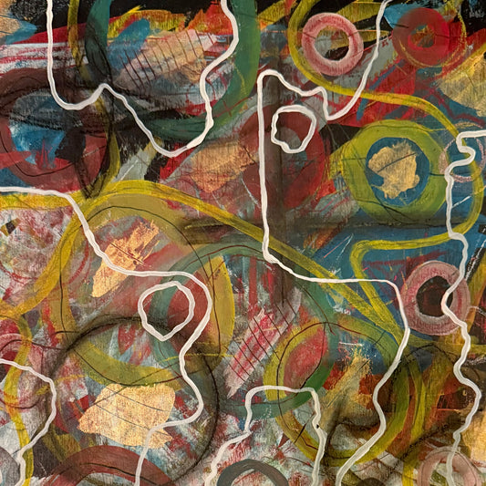 Where Will This Take Us? - 300 x 300 Acrylic on Board